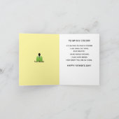 Afrikaanse Amerikaanse neef Vaderdag Suit & Stropd Kaart (Binnen)