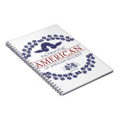 Afrikaanse Amerikaanse PATRIOT Notitieboek (Rechterzijde)