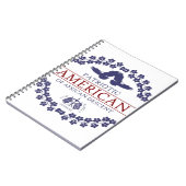 Afrikaanse Amerikaanse PATRIOT Notitieboek (Linkerzijde)