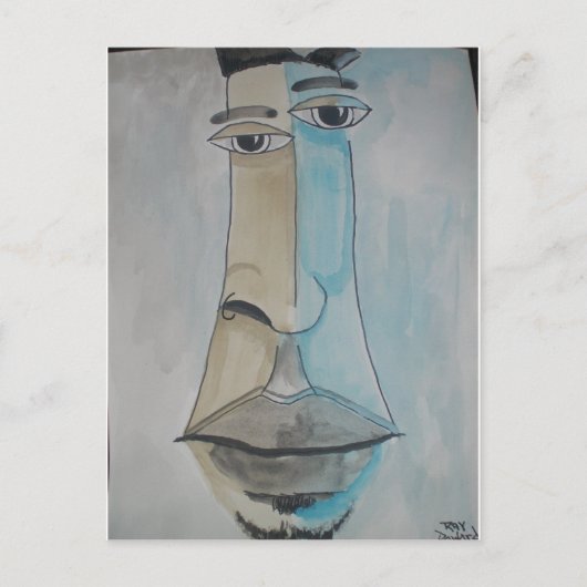 Afrikaanse Amerikaanse pop Briefkaart (Voorkant)