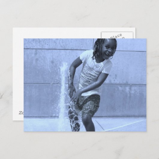 Afrikaanse Amerikaanse postkaarten (Voorkant / Achterkant)