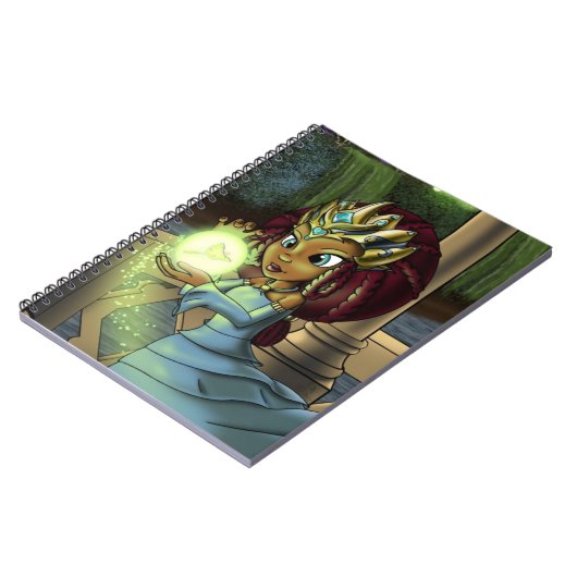 Afrikaanse Amerikaanse prinses Notitieboek (Linkerzijde)