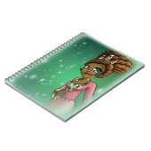 Afrikaanse Amerikaanse prinses Notitieboek (Linkerzijde)