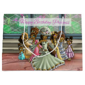 Afrikaanse Amerikaanse prinsessen Large Cadeautasje (Voorkant)