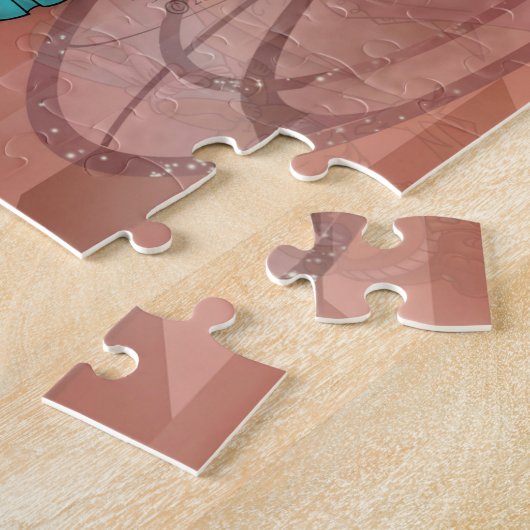 Afrikaanse Amerikaanse prinsessen Legpuzzel (Zijkant)