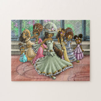 Afrikaanse Amerikaanse prinsessen Legpuzzel