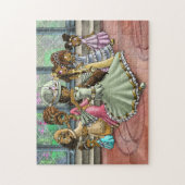 Afrikaanse Amerikaanse prinsessen Legpuzzel (Verticaal)