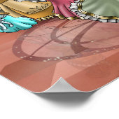 Afrikaanse Amerikaanse prinsessen Poster (Hoek)