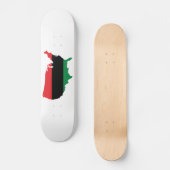 Afrikaanse Amerikaanse _ Rode, zwarte en groene kl Persoonlijk Skateboard (Voorkant)