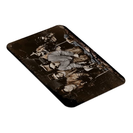 Afrikaanse Amerikaanse Rosie Riveters WWII Magneet (Rechterzijde)