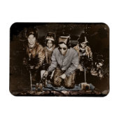 Afrikaanse Amerikaanse Rosie Riveters WWII Magneet (Horizontaal)