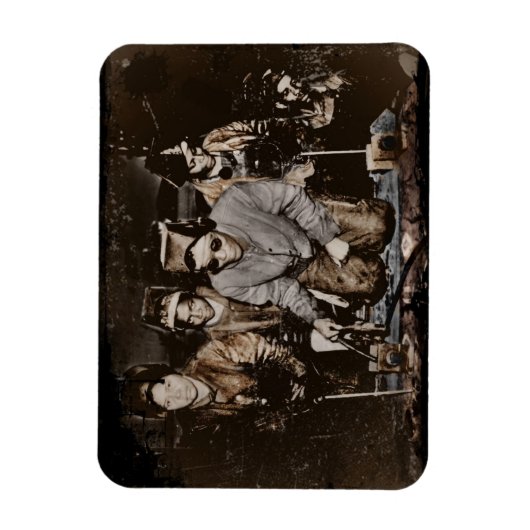 Afrikaanse Amerikaanse Rosie Riveters WWII Magneet (Verticaal)