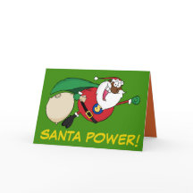 Afrikaanse Amerikaanse Santa Superheld