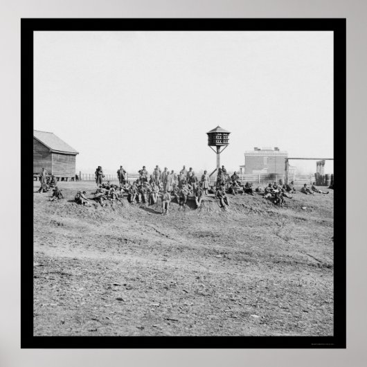 Afrikaanse Amerikaanse soldaten 1865 Poster (Voorkant)