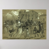 AFRIKAANSE AMERIKAANSE SOLDATEN THUIS VAN CIVIELE  POSTER (Voorkant)