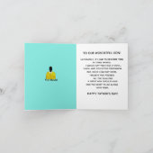 Afrikaanse Amerikaanse Son Vaderdag Suit & Stropda Kaart (Binnen)