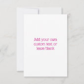 Afrikaanse Amerikaanse Spa Party - Hartelijk dank Bedankkaart (Achterkant)