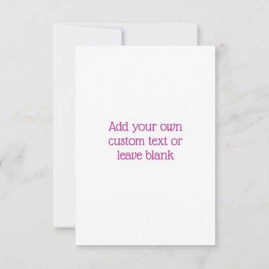 Afrikaanse Amerikaanse Spa Party - Hartelijk dank Bedankkaart (Achterkant)