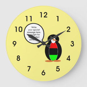 Afrikaanse Amerikaanse Sprekende Pinguïn Grote Klok