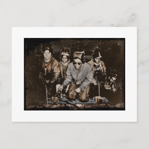 Afrikaanse Amerikaanse Steelarbeiders WWII Briefkaart