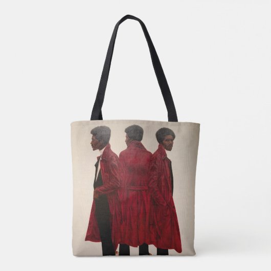 Afrikaanse Amerikaanse straatpersonages Tote Bag (Achterkant)