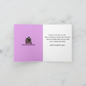 Afrikaanse Amerikaanse Suit en Stropdas Vaderdag Kaart (Binnen)