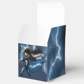 Afrikaanse Amerikaanse superheld Birthday Bedankdoosjes (Geopend)