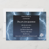 Afrikaanse Amerikaanse superheld Birthday Party Kaart (Achterkant)