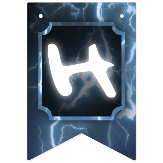 Afrikaanse Amerikaanse superheld Birthday Vlaggetjes (Tweede vlag)