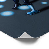 Afrikaanse Amerikaanse superheld Poster (Hoek)