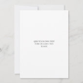 Afrikaanse Amerikaanse uitnodiging tot Afstuderen  (Achterkant)