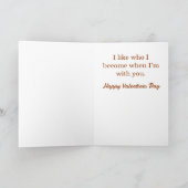 Afrikaanse Amerikaanse Valentijnsdag Card Kaart (Binnen)