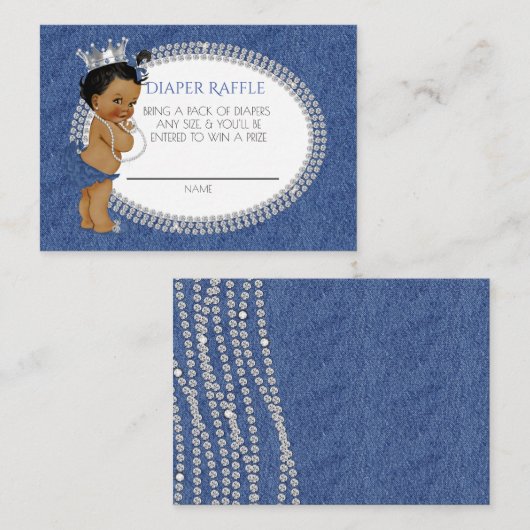 Afrikaanse Amerikaanse vallei met Denim & Diamonds Informatiekaartje (Voorkant / Achterkant)