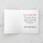 Afrikaanse Amerikaanse verjaardag Kaart (Binnen)