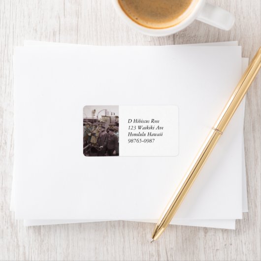 Afrikaanse Amerikaanse verpleegsters op het schip Etiket (Insitu)