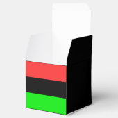 Afrikaanse Amerikaanse vlag Bedankdoosjes (Geopend)