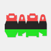 Afrikaanse Amerikaanse vlag Bedankdoosjes (Uitgevouwen)