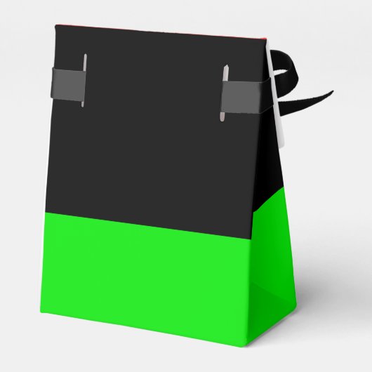 Afrikaanse Amerikaanse vlag Bedankdoosjes (Achterkant)