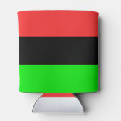 Afrikaanse Amerikaanse vlag Blikjeskoeler (Achterkant)