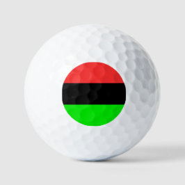 Afrikaanse Amerikaanse vlag Golfballen