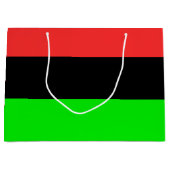 Afrikaanse Amerikaanse vlag Groot Cadeauzakje (Voorkant)