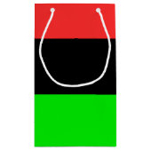 Afrikaanse Amerikaanse vlag Klein Cadeauzakje (Achterkant)