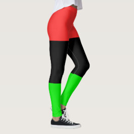 Afrikaanse Amerikaanse vlag Leggings