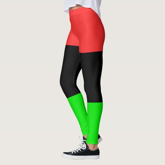 Afrikaanse Amerikaanse vlag Leggings (Links)