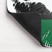 Afrikaanse Amerikaanse vlag Lips Mousepad Muismat (Hoek)