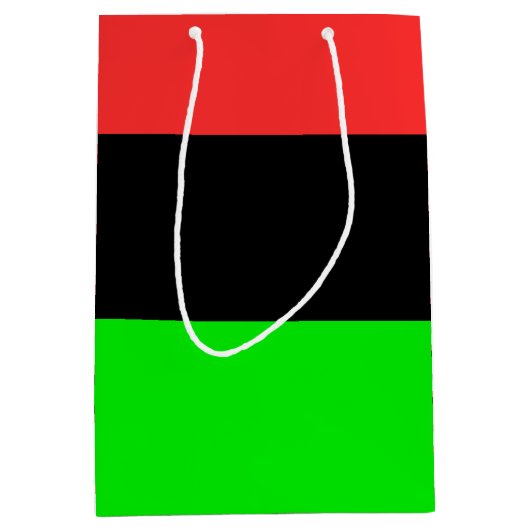 Afrikaanse Amerikaanse vlag Medium Cadeauzakje (Voorkant)