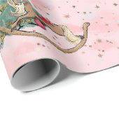 Afrikaanse Amerikaanse voedselkraker Ballet Dance  Cadeaupapier (Rol Hoek)