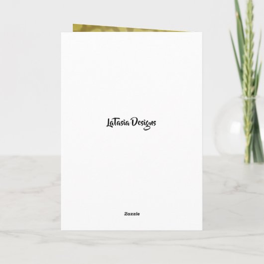 Afrikaanse Amerikaanse vrouw 70th Trendy Birthday  Bedankkaart (Achterkant)