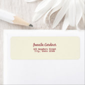 Afrikaanse Amerikaanse Vrouw Floral Crown Etiket (Insitu)