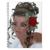 Afrikaanse Amerikaanse vrouw Notitieboek (Voorkant)